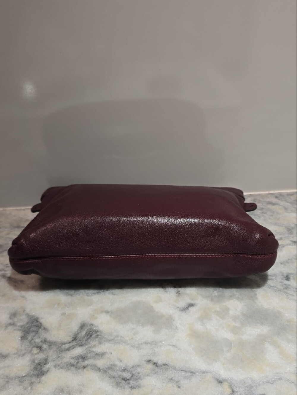Vintage Etienne Aigner Plum Leather Bag - Picture 5 of 15